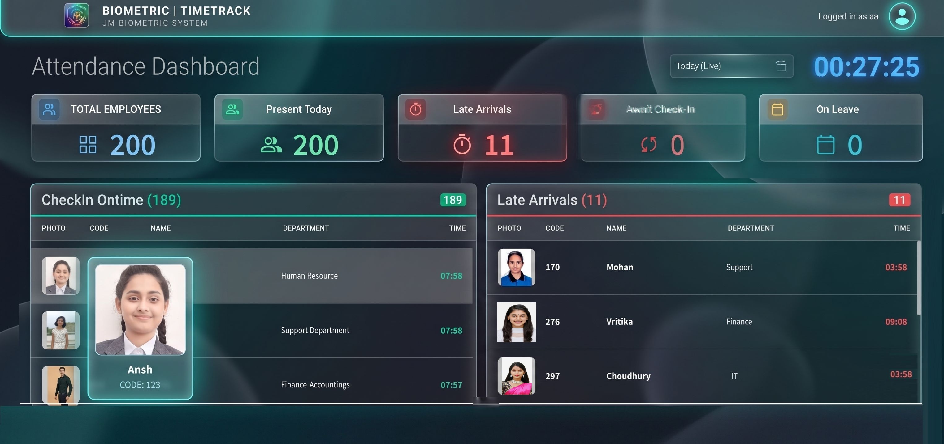 Employee Dashboard